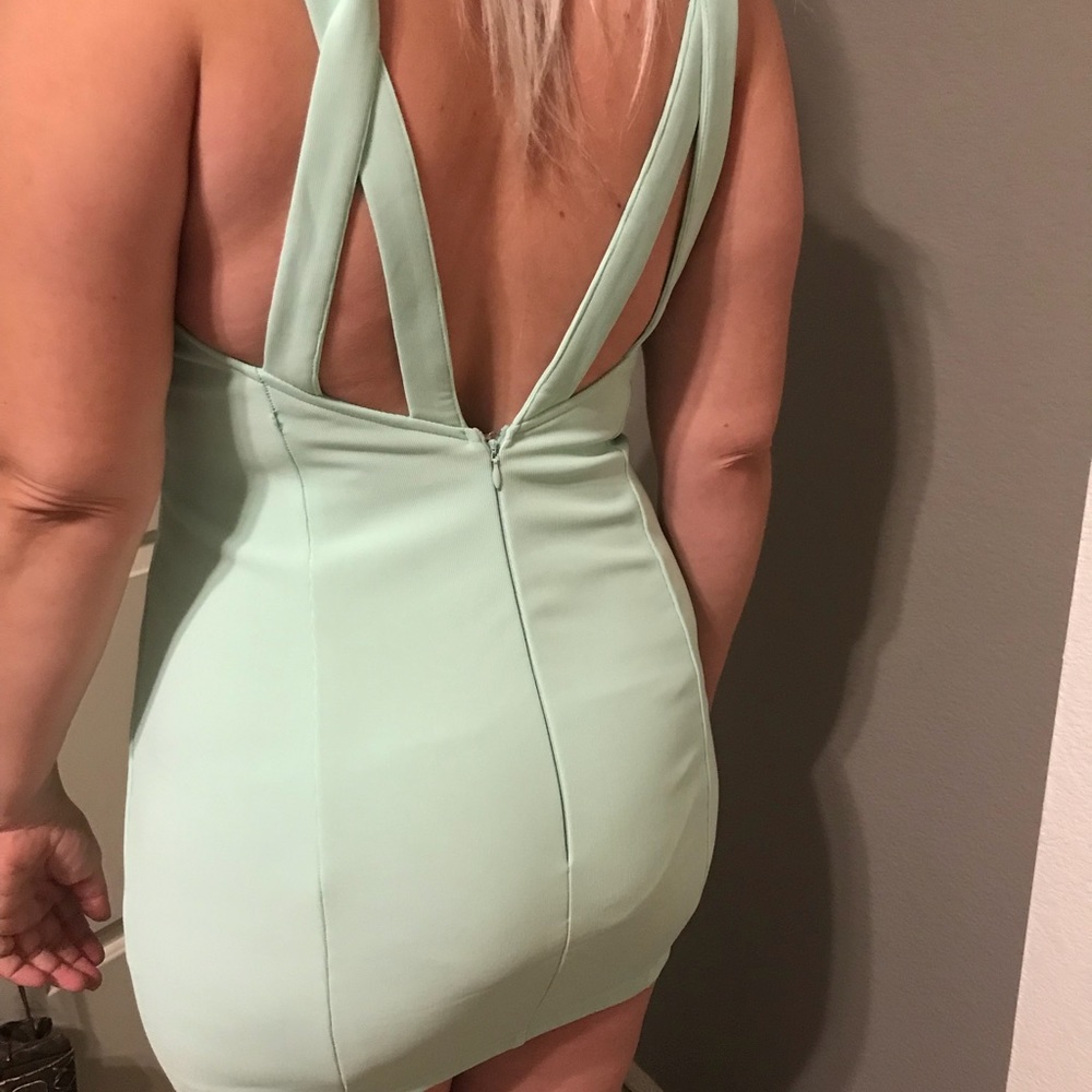 Mint Toni strappy dress